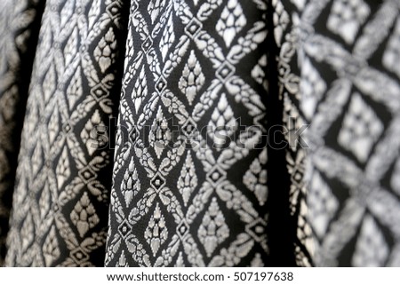 Thailand black fabric
