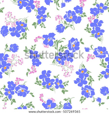 Flower pattern illustration