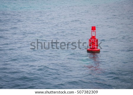 Tsunami warning buoys