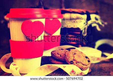 couple coffee valentine day