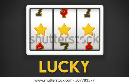 Online Casino Luck Concept
