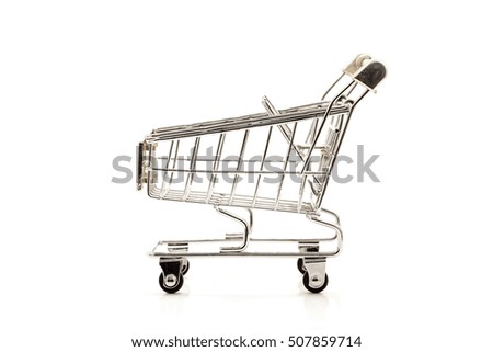 Shopping Cart Isolated On White background