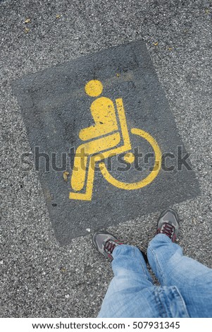 parking reserved for the disabled