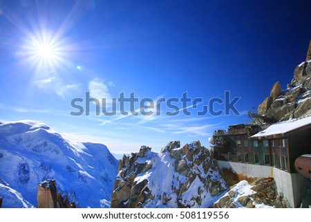 Aiguille du Midi, Haute Savoie, France