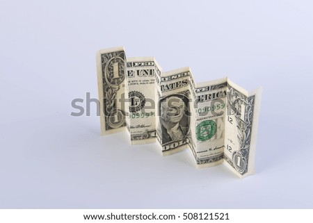 a dollar banknote