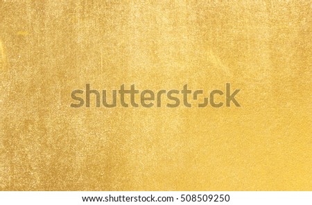 Gold Background / gold polished metal, steel texture.