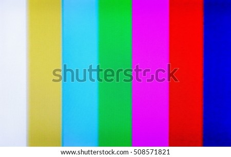 TV screen colorful test background