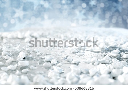 winter background of free space 