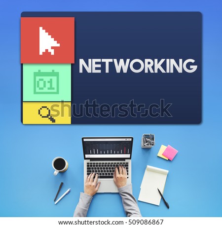 Browser Social Network Online Concept