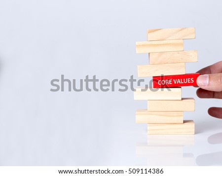 CORE VALUES CONCEPT Royalty-Free Stock Photo #509114386
