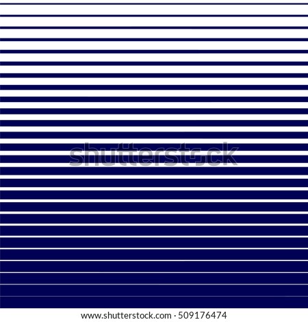 Seamless halftone effect pattern. Blue lines on white background. Halftone effect vector illustration. Geometric seamless pattern. Simple regular background. Seamless striped pattern. Royalty-Free Stock Photo #509176474