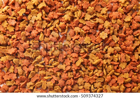 Dried cat foods
