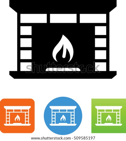 Home Hearth Fireplace Icon