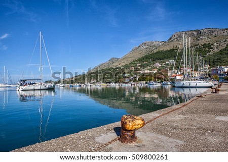 small Greek Marina