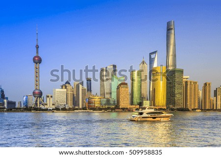 China Shanghai is a modern international metropolis.