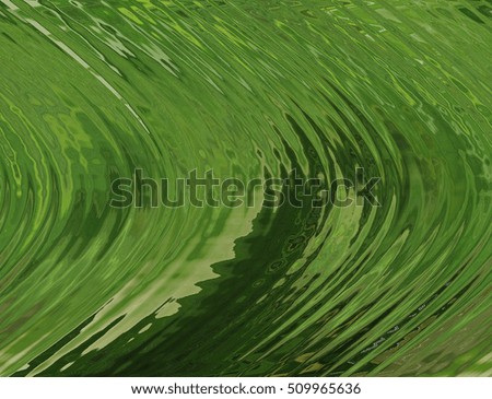 Green Twirl background