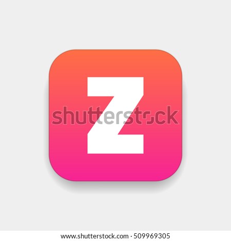 Letter Z vector, logo. Useful as branding symbol, corporate identity, alphabet element, app icon, clip art and illustration.
