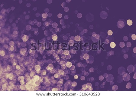 abstract background all colors bokeh circles for background. bokeh of water fly and lights on black background.Blue Festive Christmas elegant abstract background. Vintage