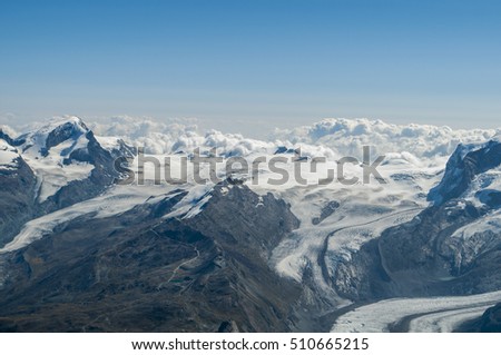 Alps from the highest summit in the region