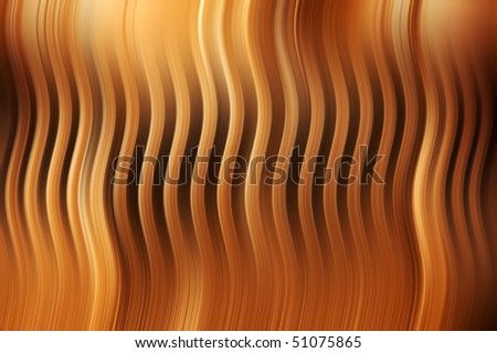 Abstract wavy background in orange and brown tones.