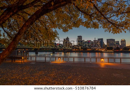 View of downtown Portland, Oregon