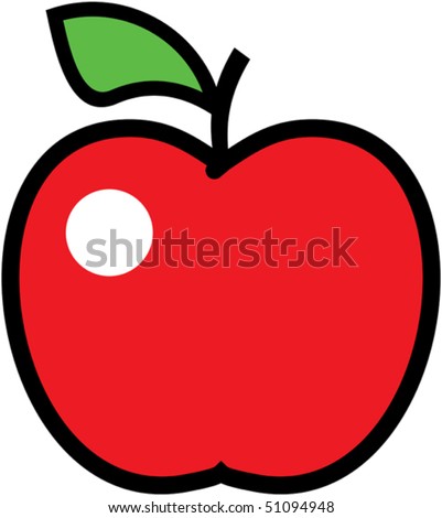 Apple - vector illustration