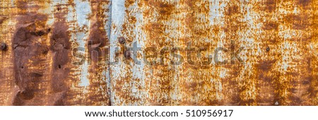 Rusty wall texture and background