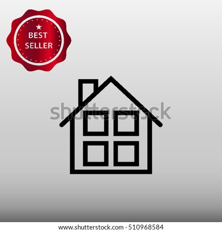 House Vector Icon Illustration
