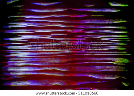 Abstract futuristic painting color texture with lighting effect. Modern dynamic shiny pattern. Fractal graphic artwork design. Creative long exposure photography