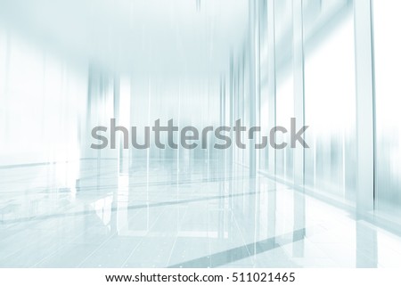 BLURRED OFFICE BACKGROUND, BLANK LIGHT SPACIOUS HALL, HOSPITAL