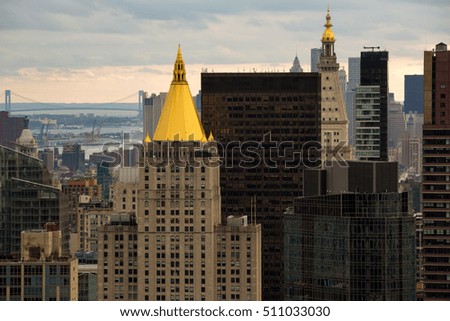 New York City. Manhattan aerial view