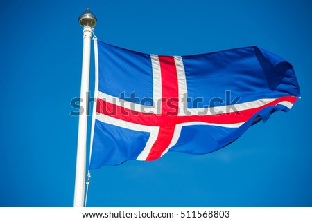 Iceland flag - flag of Iceland - Icelandic flag