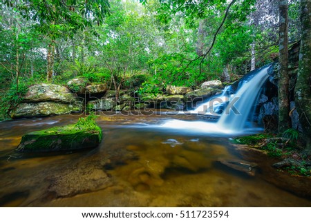 Waterfall,Phu Kradueng National Park,Thailand