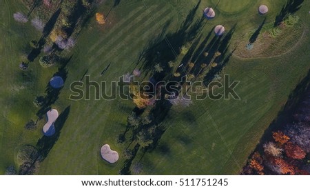 aerial golf corse