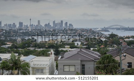 View of Sydney Skyline