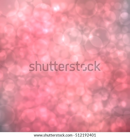 Abstract pink background. Blurred bokeh background.