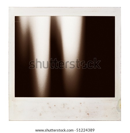 photo frame with light leak