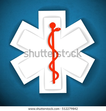 Medical background vector Illustration
