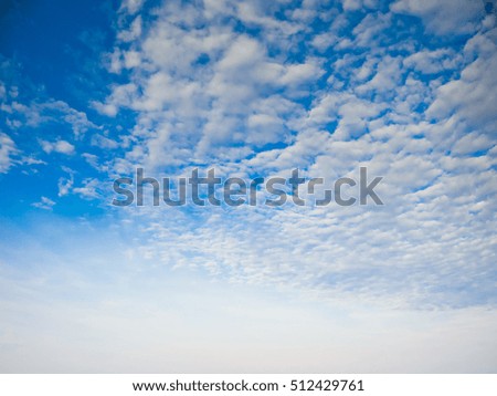 Sky morning clouds beautiful outdoor summer panorama