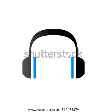 Headset Audio icon in duo tone color.