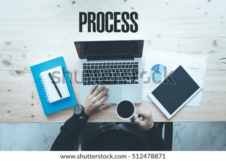 COMMUNICATION TECHNOLOGY BUSINESS AND PROCESS CONCEPT