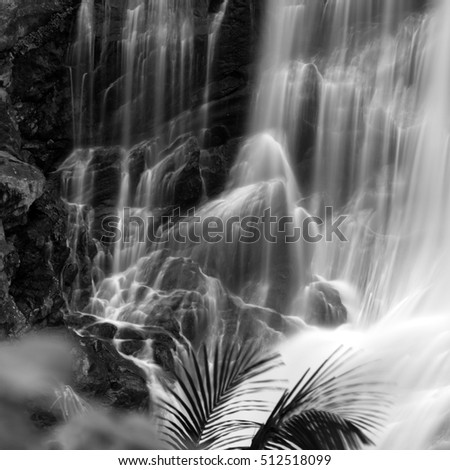 Cheeyappara Waterfalls, Munnar, Kerala, India , Circa October 2016