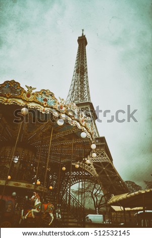 Paris with Love Royalty-Free Stock Photo #512532145