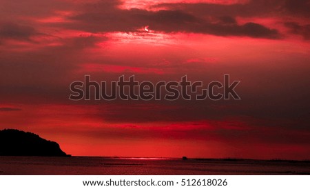 Sunset, Thailand
