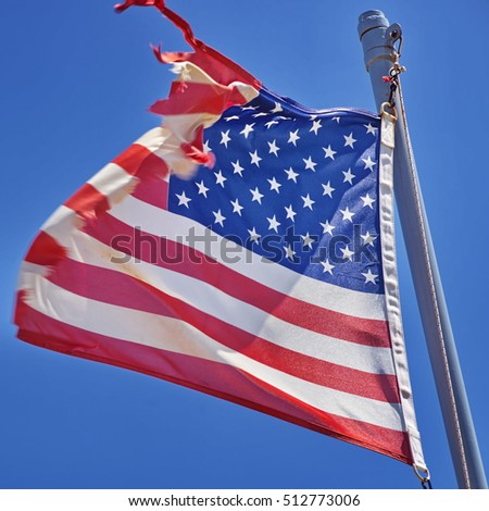 usa flag background