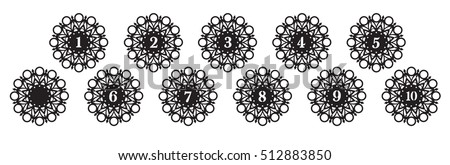 christmas snowflakes with figures- die cut pattern. Cutout silhouette panel. Fretwork oriental background. Laser cut pattern background vector.Vector ornamental panel.wood/Paper cutting