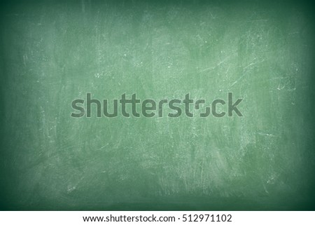 Green chalkboard texture background 