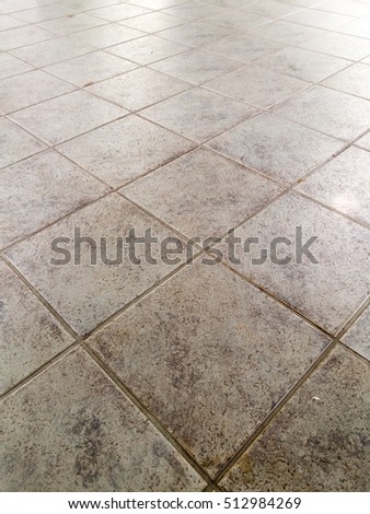 Tiled floor indoor