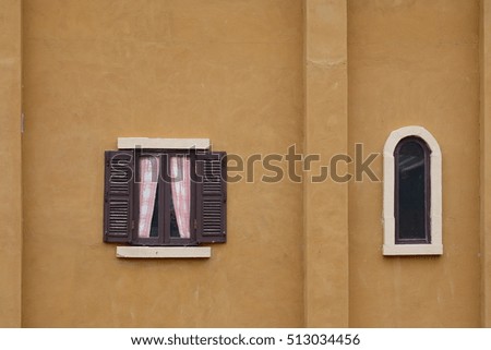 vintage window. tuscany style