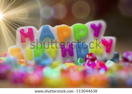Image collection Happy Birthday background